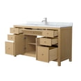 thumbnail image 5 of Wyndham Collection Wcf9292-60S-Cmunsmxx Pendry 60" Free Standing Single Basin Vanity Set -, 5 of 6