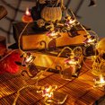 thumbnail image 5 of Halloween String Lights Decorations, 5FT 10 LED Halloween Lights, Cute Pumpkin Spider Black Cat Lights for Party Indoor Outdoor Home Decor, 5 of 5