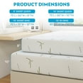 thumbnail image 4 of 10 inch King Size Mattress for RVs, Cooling Memory Foam Mattress, Campers Trailers Mattress in a box, CertiPUR-US Certified, Made in USA, 4 of 7