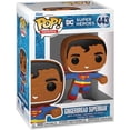 thumbnail image 1 of Pop DC Heroes 3.75 Inch Action Figure - Gingerbread Superman #443, 1 of 2