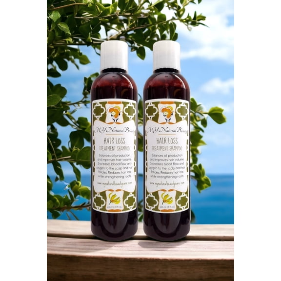HAIR LOSS TREATMENT SHAMPOO (w/PUMPKIN SEED and CINNAMON) X 2
