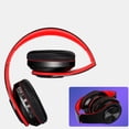 thumbnail image 4 of Leyeet Over-Ear Wireless Bluetooth Headphones, Foldable Multi-mode Wireless Headphones with Built-in Microphone, Wireless Over Ear Headset for Travel, 10-Hour Playtime, Black, 4 of 9