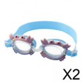 thumbnail image 1 of gafas de natación,gafas de natación para niños,niños,niñas,gafas antivaho,Gafas de natación Gafas impermeables para piscina de agua,Protección banda ajustable gran visión clara,Silicona, 1 of 8
