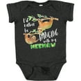 thumbnail image 3 of Inktastic Id Rather Be Hanging with my Meemaw- Cute Sloths Boys or Girls Baby Bodysuit, 3 of 5
