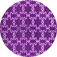 thumbnail image 1 of Ahgly Company Indoor Round Oriental Pink Industrial Area Rugs, 3' Round, 1 of 4