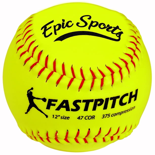 Epic Fast Pitch Practice 12" Softballs (Dozen)