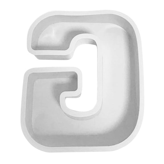 DIY Alphabet Cake Mold Reusable and Heat Resistant for Baking