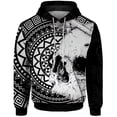 thumbnail image 3 of Ropa de otoño para hombre, jersey con estampado moderno con nigromante y esqueletos, ropa Y2k, sudaderas con capucha de moda para hombre, sudadera con capucha para hombre, top gótico, 3 of 5