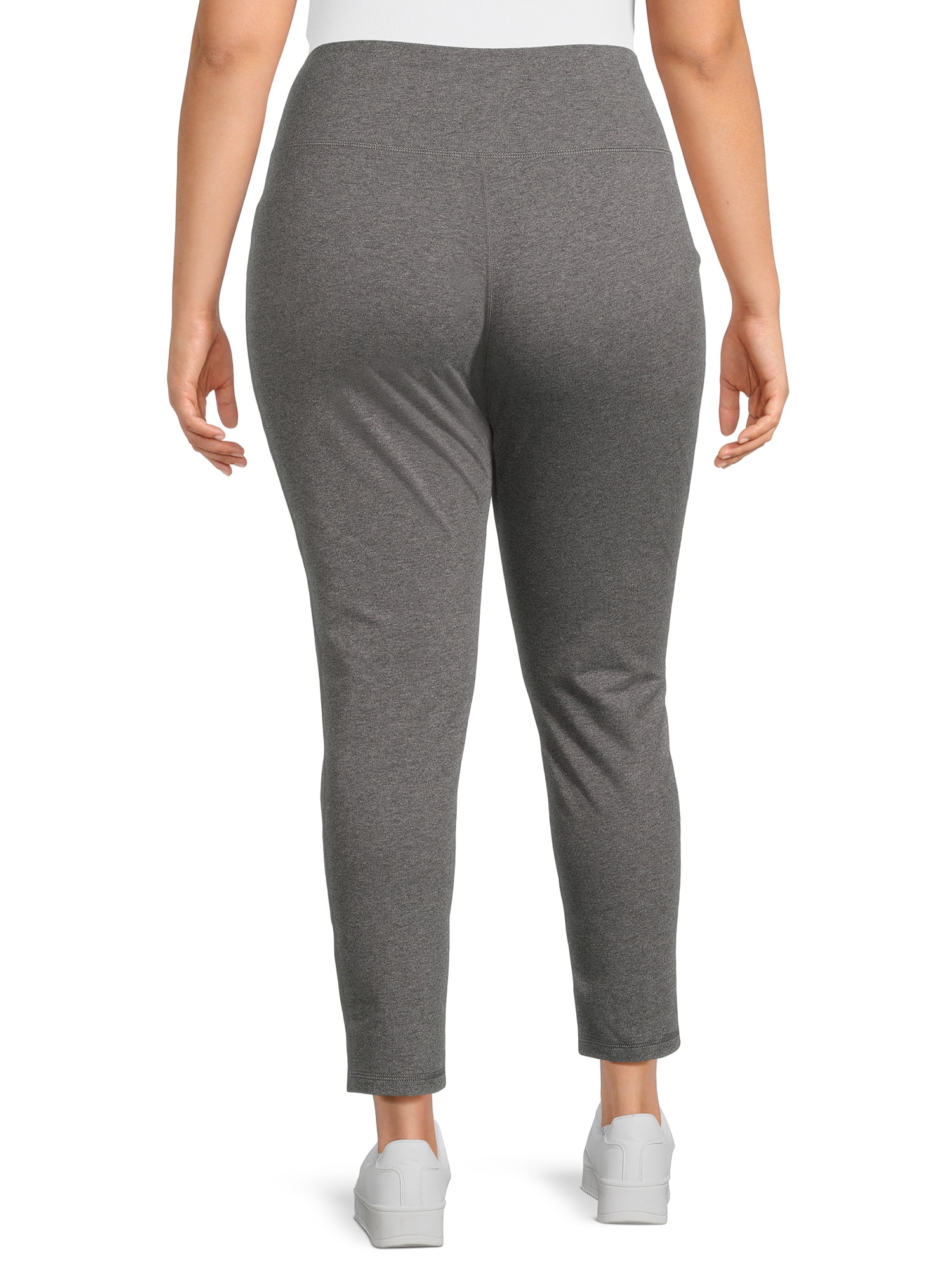 Athletic Works Women's and Women's Plus Front Slit Leggings, Sizes XS-5X