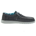 thumbnail image 4 of Hey Dude Mens Charcoal Wally Sox Casual Shoe, 4 of 5
