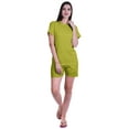 thumbnail image 2 of Moomaya T-Shirts à Manches Courtes pour Femmes Ensemble de Pyjama en Coton Doux Col Rond, 2 of 6