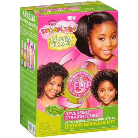 African Pride Dream Kids Detangler Miracle Texturizer Kit