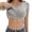 Light Ashy, variant on Shirts with Built in Bra, Yigetop Women's in Bra T Shirt Soft Blend Crewneck Top with Anti Support for All Day Comfort Tshirt with Built in Bra Beige M