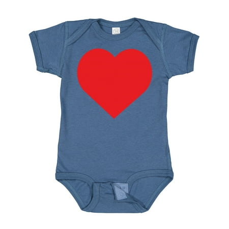 

Inktastic Red Heart Gift Baby Boy or Baby Girl Bodysuit