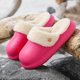 thumbnail image 3 of Pantufla Hombres Mujeres Parejas Zapatillas Impermeables Zapatos de Algodón para el Hogar Almohadilla Extraíble para el Invierno DQrwqpou Tenis De Mujer Tenis De Hombre, 3 of 4