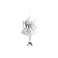 thumbnail image 2 of Christmas Angel Doll Pendant, Plush Hanging Ornament, Tree Decoration Festival Gift for Home Use, 2 of 6