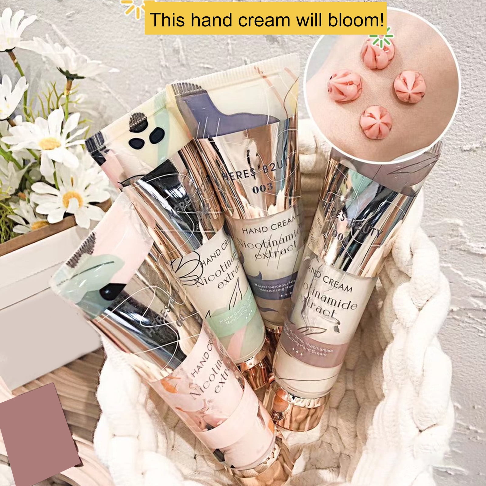 qianli 80g Hand Cream Nourishing Lubricating Double Tube Design