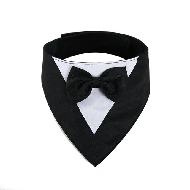 Nvzi Bandana para perro (1 unidad), ligera, de secado rápido, de mezcla de poliéster, con diseño triangular, ajustable, ideal para perros medianos y grandes, cachorros y mascotas, regalo, XS, negro