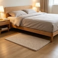 thumbnail image 4 of Chenille Tufted Bath Mat 18x30 Inch Absorbent Non Slip Rug Thick Plush Floor Mat for Bathroom Bedroom Entryway Kitchen and Home Decor, 4 of 5