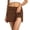 a-190Coffee43, variant on FINALGANG Womens High Waist Solid Color Split Swim Skirt Wrap Cover Skirt Built In Inner Shorts Summer Swimwear For Beach Sports Cozy Swimwear XXL