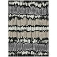 thumbnail image 2 of Addison Rugs Chantille Indoor/Outdoor Transitional Stripes Black Washable Rectangle Rug, 5' x 7'6", 2 of 6