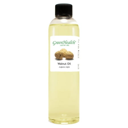 Walnut Carrier Oil - 8 fl oz - Clear Plastic Bottle w/ Cap