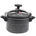 thumbnail image 2 of TFixol Compact 5L Explosion-Proof Pressure Cooker for Home & Outdoor Use, Premium Aluminum Alloy, Multi-Layer Safety Design, Heat-Resistant Handles, Black, 2 of 6
