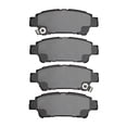 thumbnail image 2 of KarParts360 For Toyota Sienna 2004-2010 Disc Brake Pads | Ceramic Friction | Mechanical Pad Wear Sensor | 42.2mm/1.66in Inner Height | 112.5mm/4.43in Inner Width | 42.2mm/1.66in Outer Height, 2 of 4