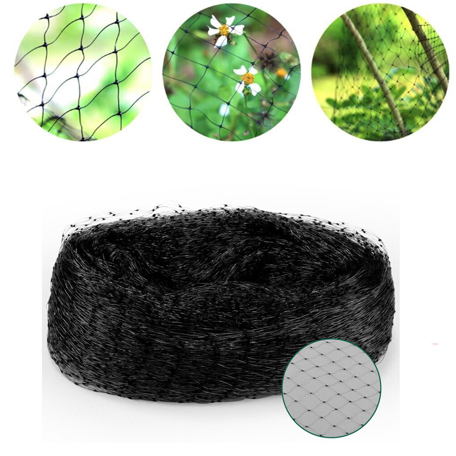 Bird Netting for Garden,Reusable Garden Netting Plants Barrier, Plant