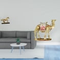 thumbnail image 2 of Figura de caballo,Escultura de caballo en miniatura coleccionable,Estatua de animal de adorno de caballo de resina para decoración del hogar,Figura de escritorio,Figura de camello,decoración, 2 of 8