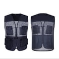 thumbnail image 2 of Neries Chaqueta de pesca de verano con bolsillos delanteros Tamaño múltiple CHEIST CHAIST CHAISTWEAT HOMBRES OUTERWAR VESTIDOS ACCESORIOS DE JUEGOS AIRNIOS ACCESORIOS DE NAVY / L sidaley OD003201-25, 2 of 7