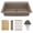 Concrete, variant on Karran 33" Top Mount Single Bowl Quartz Kitchen Sink Kit in White