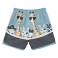 thumbnail image 7 of FORMRS Boys Swim Trunks Quick Dry Mesh Liner Boardshorts Sizes XS-XL, Pirate Animals, 7 of 7
