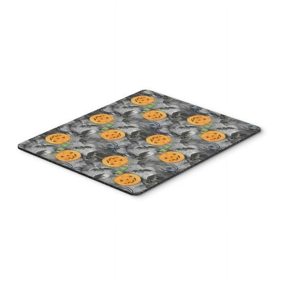 Watecolor Halloween Jack-O-Lantern Bats Mouse Pad - Hot Pad or Trivet