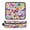 Vibrant and Lively Butterflies, variant on Hair Tool Organizer Bag with Heat Resistant Mat Removable Travel Storage Case for Hot Air Brushes Curling Irons Pink Peony Pattern