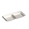 thumbnail image 2 of YAOMOBB Smooth Dipping Bowl 304 Stainless Steel Dipping Dish Food Grade Multifunctional Hot Pot BBQ Sauce Spice Ketchup Appetizer Serving 1/2/3 Compartments, 2 of 7