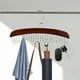thumbnail image 1 of Fiudx Ofertas Flash Del Día Solo En Línea Sling Hanger Gancho De Madera Para Colgar Ropa Interior, Cinturón, Bufanda, Bolsa, Gancho Múltiple, Colgador Ondulado, organizador, organizadores De Armario, 1 of 6