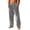 Light Ashy, variant on Men’s Velvet Casual Trousers Loose Fit Elastic Waistband Everyday Loungewear Bottoms