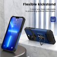 thumbnail image 5 of Premium Durable Shockproof Phone Case with Anti-Slip Grip, Metal Stand & Card Slot - Perfect for Hands-Free Use on IPhone 15 Pro Max, 14 Pro Max, 13 Pro Max, 12 Pro Max, 11 Pro Max Models, 5 of 5