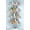 White, variant on Adjustable 4-Tier Bathroom Storage: Corner Rustproof Shower Caddy Tension Pole - Floor-to-Ceiling Space-Saving Organizer - No Drill Tension Mounted Home Accessory Rack for Renters 47-123 Inch