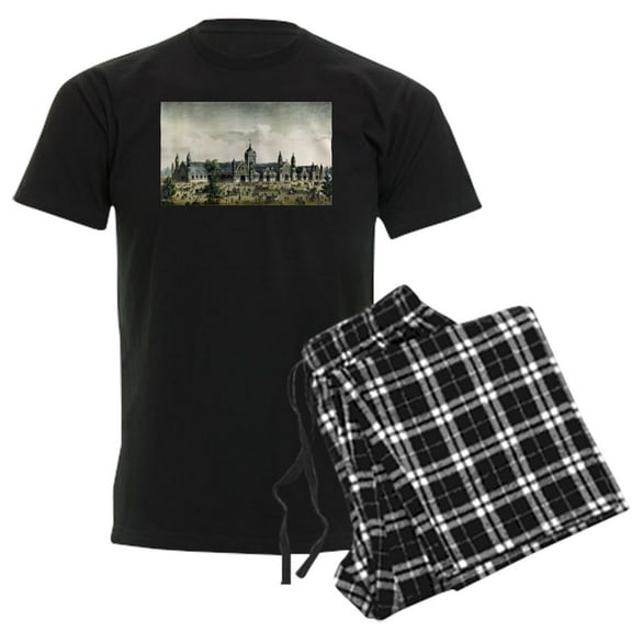 CafePress - Agricultural Hall. Grand United States Centennial - Men's Dark Loose Fit Cotton Pajama Set