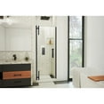 thumbnail image 2 of DreamLine Ascend 27 1/4 - 28 inch W x 72 inch H Frameless Pivot Shower Door in Matte Black, 2 of 6