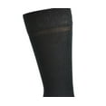thumbnail image 3 of Sierra Socks Men's Contrast Heel & Toe Rayon From Bamboo (Shoe Size: 6-12, Charcoal 2 Pair), 3 of 5