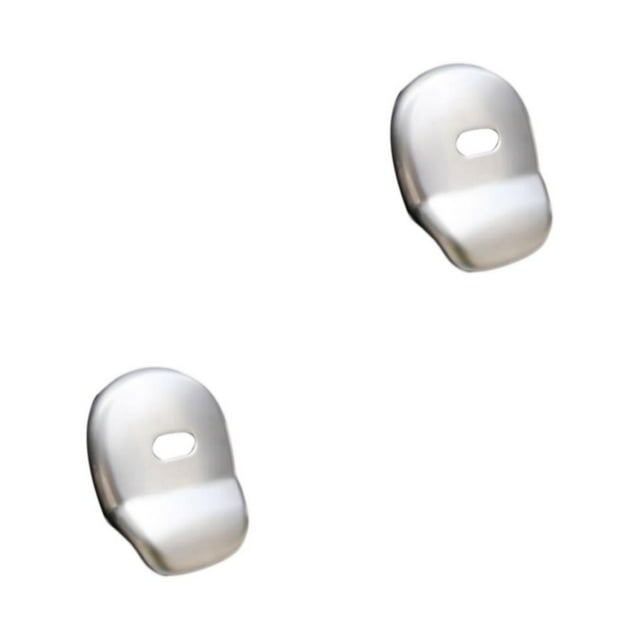 Youkk Stylish And Easy Installation Rear Door Handle Trim Exterior Durable And Long-Lasting ABS Materials Silver 2Set