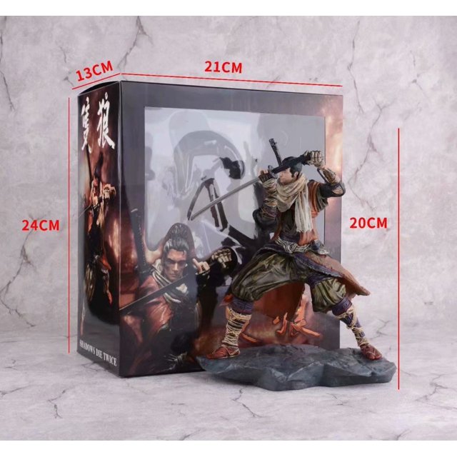 SEKIRO – jeu de figurines d'action, personnages shadow Die, deux fois, loupwith retail box zhangyuxiang unisex