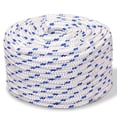 thumbnail image 1 of vidaXL Marine Rope Polypropylene 8 mm 100 m White, 1 of 1