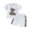 White, variant on Toddlers Bear Embroidery Summer Outfit Boys Girls Short Sleeve Striped Shorts Two Piece Playwear Crew Neck Knee Length Pants Black 9 Months-12 Months