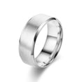 thumbnail image 2 of 6 Colors Classic 8mm Tungsten Mens Ring Surface Brushed Stainless Steel Ring for Women Wedding Band Couples Jewelry Accessories, 2 of 5