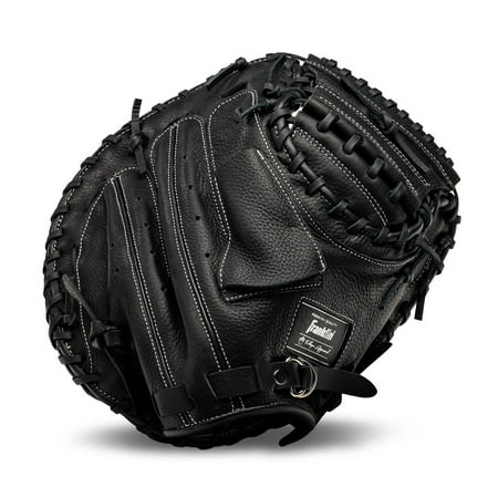 Franklin Sports CTZ5000 Catcher's Mitt - Adult + Youth Baseball Mitt - 33.5" Righty Glove