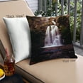 thumbnail image 1 of Ahgly Company Earth Waterfall Coussin Extérieur, 18 Pouces par 18 Pouces, 1 of 6